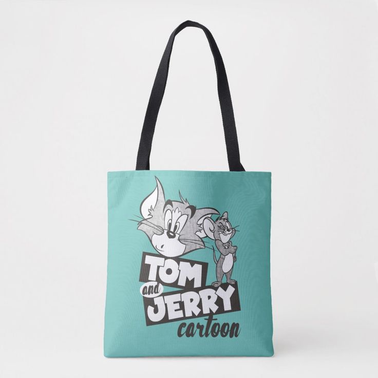 Tom And Jerry Tom And Jerry Cartoon Tote Bag Jerry Tom And Jerry, Jerry The Mouse, Tom The Cat, Tom And Jerry Show, Jerry Cartoon, Cartoon Graphics, Tom And Jerry Cartoon, Cat And Mouse, Tom Jerry