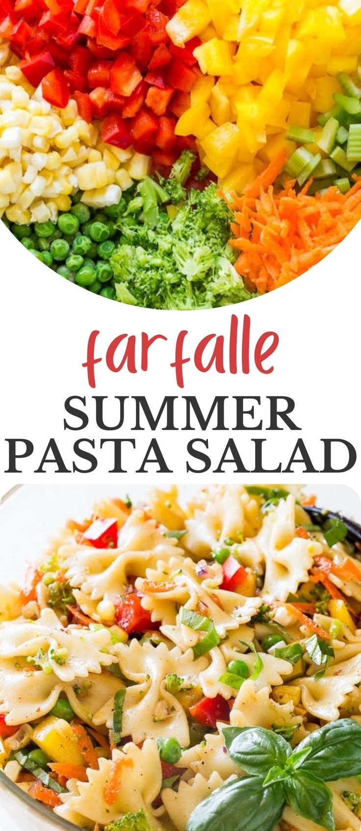 this summer pasta salad is loaded with fresh vegetables and lots of flavor it's easy to make