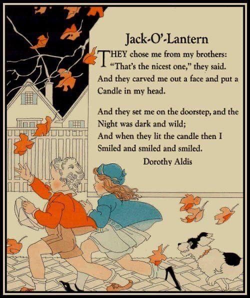 an old children's book with the title jack o lantern