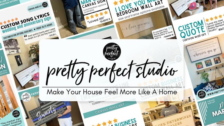 Pretty Perfect Studio | Personalized Signs For Any Home