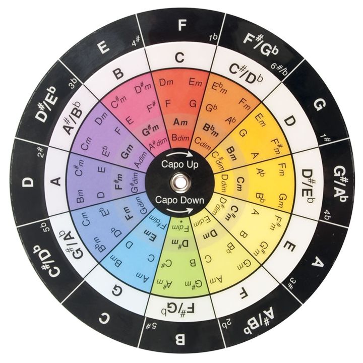 Chromatic Scale Transposing Wheel at The Music Stand | Learn music ...