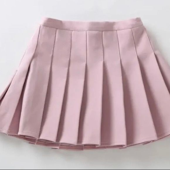 Toddler/Girls Pink Mini Pleated Skirt Fabric: Cotton Blend Sizing: Fits True To Size Every Girl Loves Pink Add This Cute Yet Adorable Mini To Their Closest Pink Pleated Mini Skirt, Pink Skirt Pleated, Pleated Pink Skirt, Baby Pink Skirt, Pearl Marina, Green Sequin Skirt, Academia Wardrobe, Pleated Skirt Pattern, E Girl Fashion