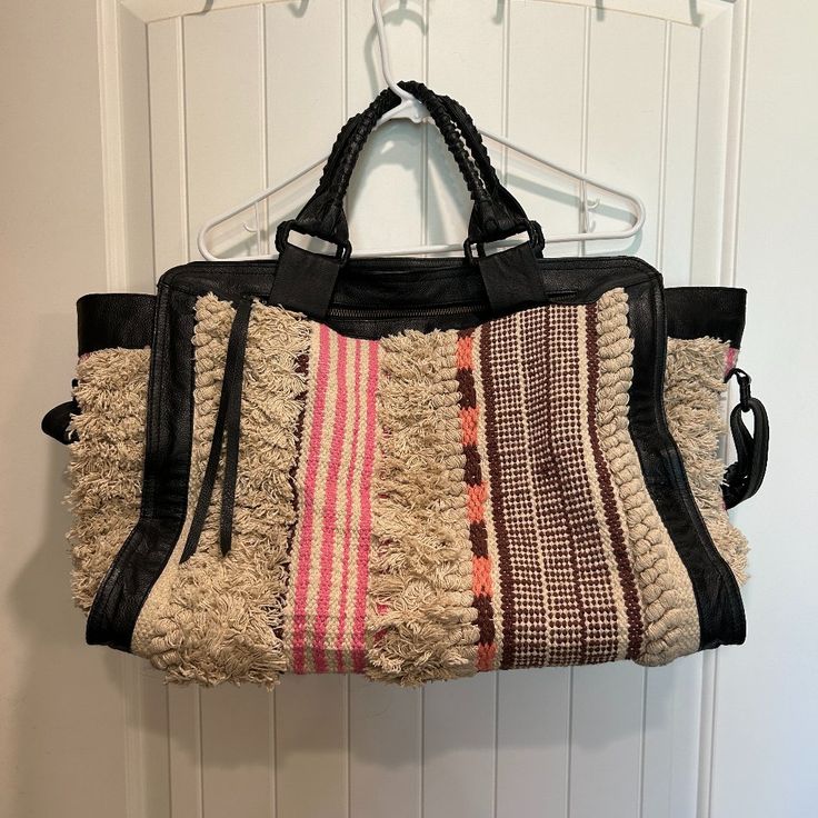 Reposhing This Item I Purchased From @Michaelarose_a. Loved It, But Ready To Rotate For Something New. Questions? Leave A Comment Below! Carpet Bag Purse, Carpet Bag, Black Cream, Weekender Bag, Travel Bags, Bag Lady, Purses And Bags, Women Shopping, Black