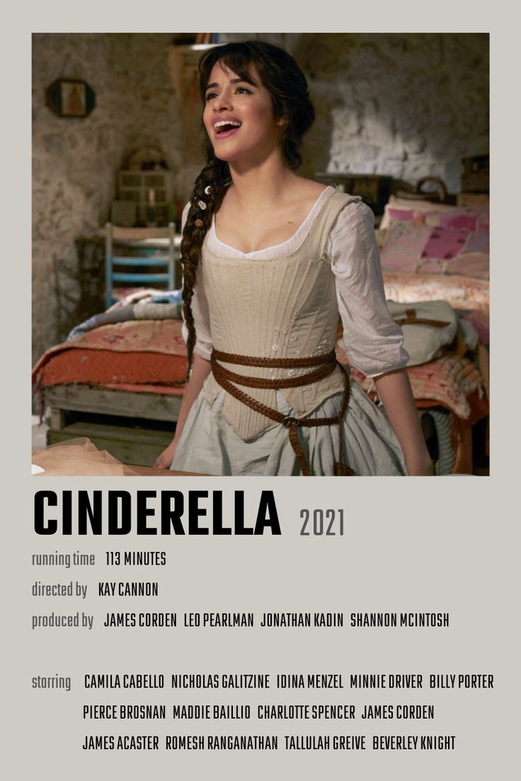 the poster for cinderella is shown in english and spanish