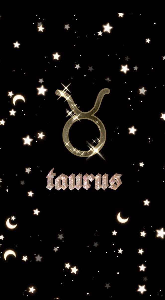 the zodiac sign taurus is surrounded by stars