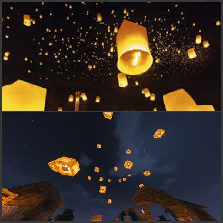 the sky lanterns are floating in the air at night and then releasing them into the sky