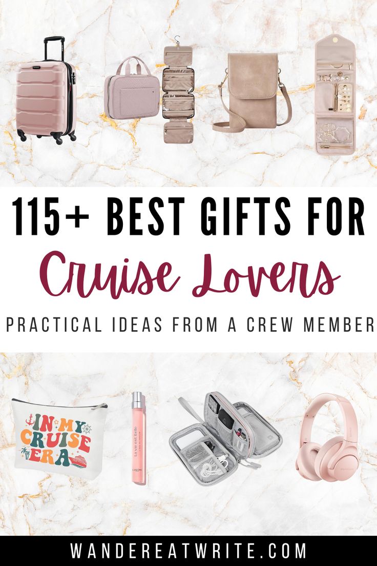 Looking for the best gifts for cruise lovers? Get 115+ cruise gift ideas in this list, from Christmas gifts to gifts for first time cruisers. Whether you're looking for cruise gifts for women or just the cruise essentials, this curated list from a crew member has everything needed to surprise the cruisers in your life! /cruise gift ideas | cruise gift basket ideas | cruise gifts for women | best gifts for cruisers | christmas gifts for cruisers | gifts for first time cruisers | cruise essentials How To Gift A Cruise For Christmas, Cruise Gift Basket, Cruise Gift Ideas, Travel Jewelry Organizer Cases, Antarctica Cruise, Top Cruise, Cruise Gifts, Christmas Cruises, Cruise Essentials