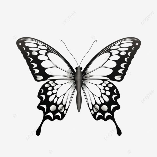 butterfly vector format in black and white ai generative abstract animal art png Butterfly Illustration Design, Butterfly Vector Illustration, Aesthetic Clipart, Black And White Clipart, Butterfly Vector, Image Of Fish, Black And White Butterfly, Butterfly Black And White, Butterfly Aesthetic