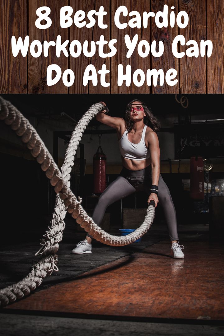 a woman is doing exercises with a rope