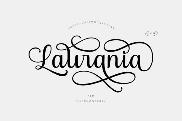 the word latinna written in cursive script