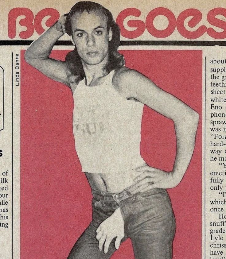 an old newspaper article features a woman in jeans