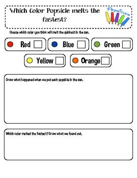 an orange and blue color matching worksheet for kids to practice their writing skills