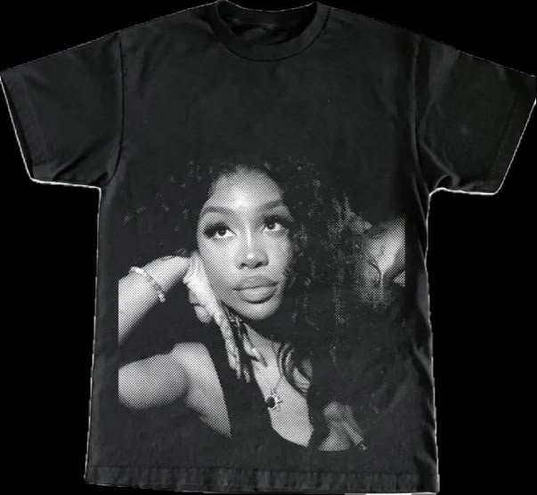 Sza Shirt Outfit, Sza Graphic Tee, Sza Looks, Sza Fits, Sza Graphic, Sza Merch, Sza Shirt, Ahs Style, Girl Essentials