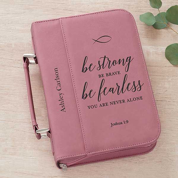 Heavenly Quotes, Pink Bible, Personalized Bible Cover, Bible Cases, Leather Bible Cover, Personalization Mall, Leather Bible, Personalized Bible, Bible Cover