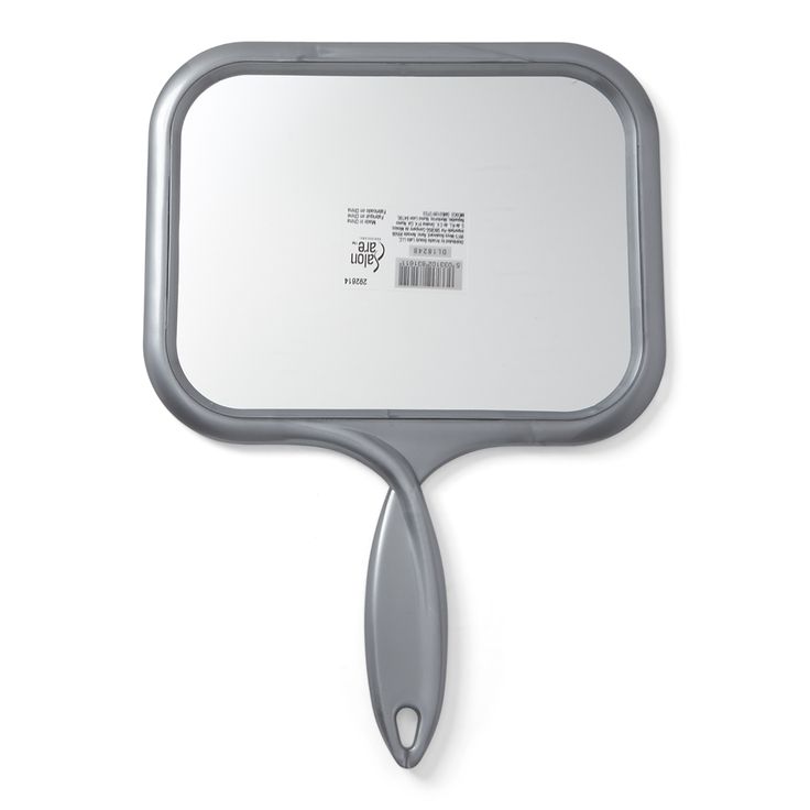 A Salon Care Large Rectangular Hand Held Mirror is a single-sided mirror with normal magnification. Hand Held Mirror, Esthetician Room, Mirror Sign, Glam Room, Sally Beauty, White Mirror, Makeup Mirror With Lights, Makeup Mirrors, Spa Room