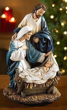 7.5H Nativity Figurine Come Let Us Adore Him Music Come Let Us Adore Him, Nativity Sets, Nativity Scenes, Christmas Nativity Scene, O Holy Night, The Nativity, Birth Of Jesus, The Virgin Mary, Christian Christmas