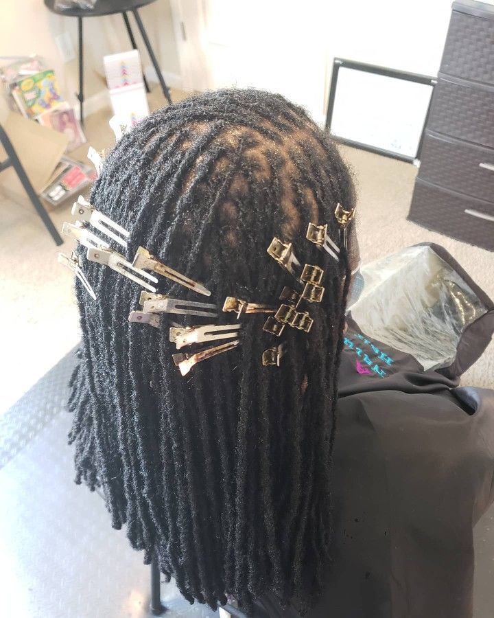 Small Locs On Thick Hair, Locs Before After, Small Loc Grid Pattern, Small Loc Extensions Permanent, Wisdom Loc Natural Hair, Small Instant Locs, 140 Locs, Interlocks Locs, 150 Locs