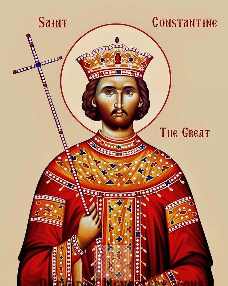 the icon of saint constante, the great