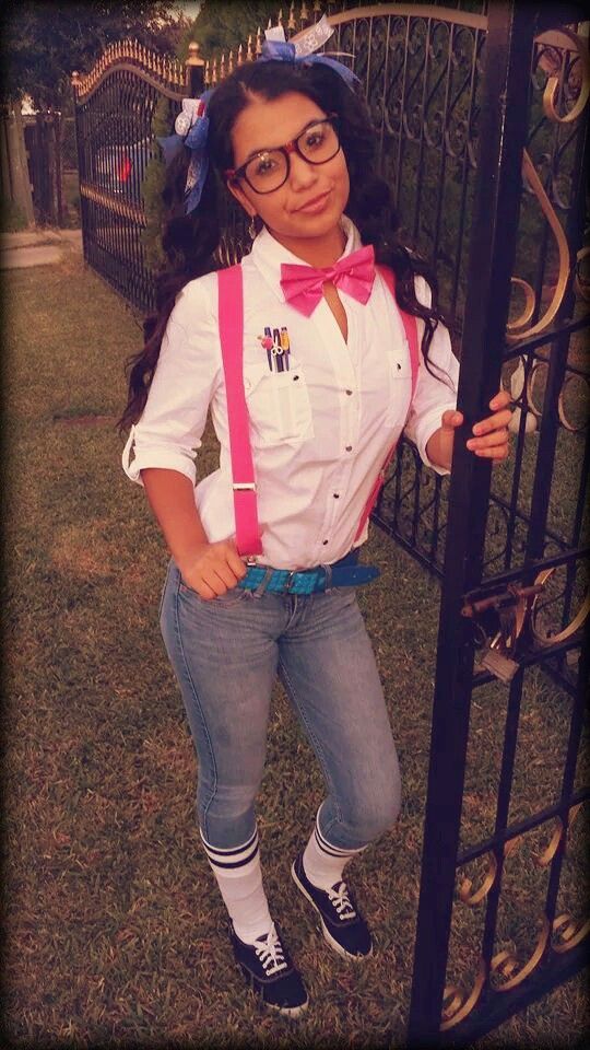 Nerd day #spiritweek #nerd #nerdday Cute Nerd Costumes, Girl Nerd Costume, Nerd Halloween Costumes, Nerd Costumes, Geek Costume, Diy Costumes Kids Boys, Pirate Costume Kids, Nerd Costume