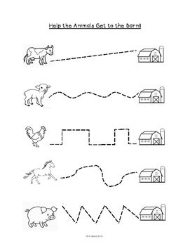 an animal worksheet for preschool