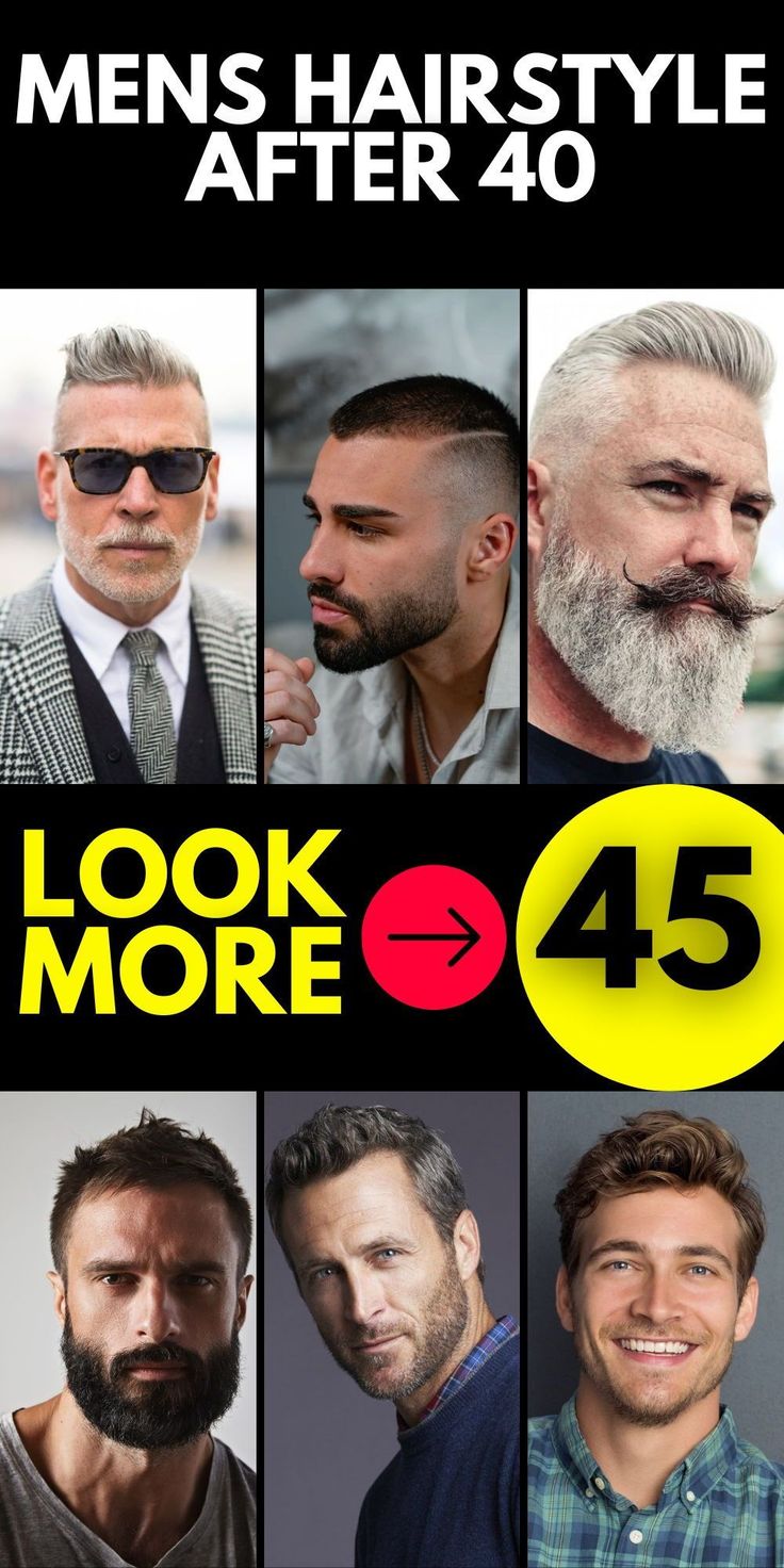 Modern Vibes: Men's Hairstyle After 40 - Short Thick Haircuts for a Stylish Look Mens 40s Hairstyles, 40 Yr Old Mens Hairstyles, Men In 40s Hairstyles, Older Men’s Hairstyles Short, Haircuts For Men In Their 40s, Short Beards For Men, Short Thick Haircuts, Men’s Hairstyles Over 40, Mens Hairstyles Medium Wavy Thick Hair For Men Short Haircuts