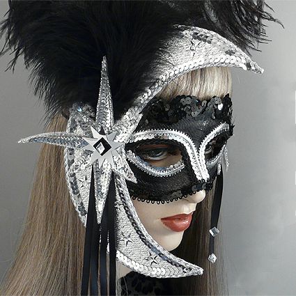 Moon mask Masquerade Holiday Party, Masquerade Aesthetic, Silver Masquerade Mask, Moon Mask, Masquerade Theme, Mask Collection, Masked Ball, Female Mask, Mardi Gras Carnival