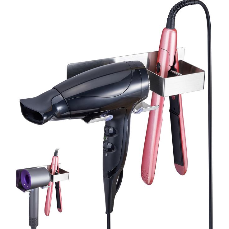 PRICES MAY VARY. SUS304 Stainless Steel: The hair dryer holder is made of SUS304 stainless steel selected by XILIMEN from materials. It's rust-resistant, corrosion-resistant, heat-resistant and easy to clean, providing a space-efficient solution for organizing hair tools. Multifunctional Storage: The wall-mounted hair dryer has two separate partitions to store hair dryers and hair straighteners, so you can easily organize your hair tools and keep your bathroom tidy. The practical open design all Salon Booth Decor, Hair Straightener Holder, Straightener Holder, Hair Tool Storage, Hair Dryer Organizer, Blow Dryer Holder, Curling Iron Holder, Wall Mounted Hair Dryer, Hair Tool Organizer