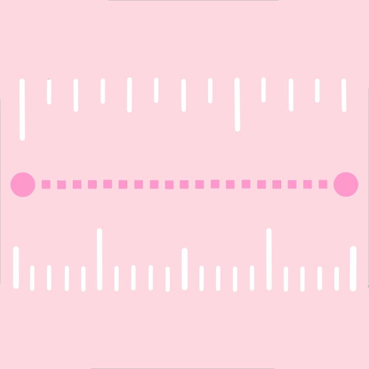 a pink background with lines and dots on the bottom right hand corner, which are horizontal