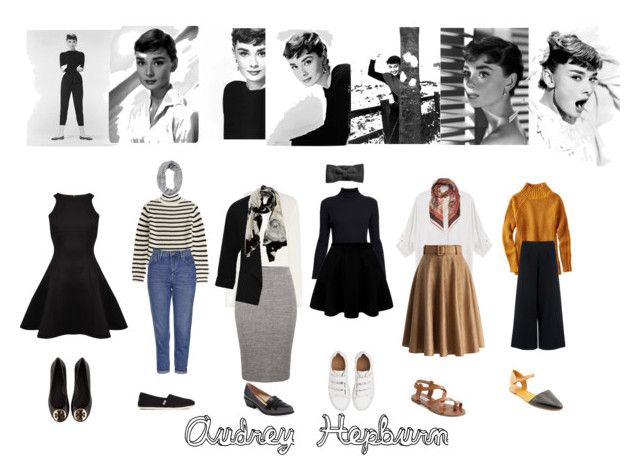 "Steal Her Style: Audrey Hepburn" by caterineevita on Polyvore featuring Whistles, M&Co, Nordstrom, Rumour London, Loro Piana, Chicwish, IRO, Topshop, American Eagle Outfitters and C/MEO COLLECTIVE Audrey Hepburn Inspired Outfit, Audrey Hepburn Style Outfits, Steal Her Style, Vintage Capsule Wardrobe, Audrey Hepburn Outfit, Audrey Hepburn Inspired, Hepburn Style, Cowgirl Style Outfits, Audrey Hepburn Style