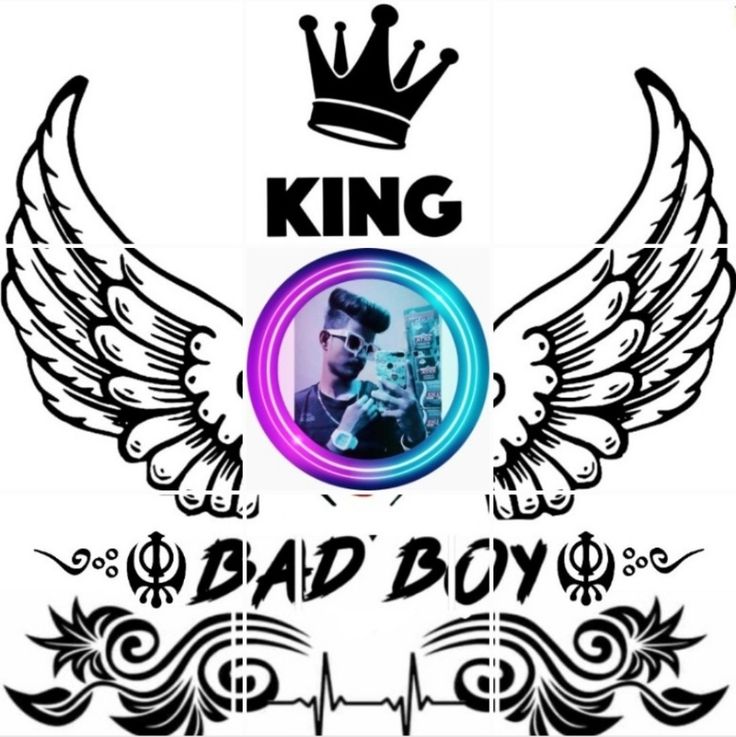 the logo for king bad boy