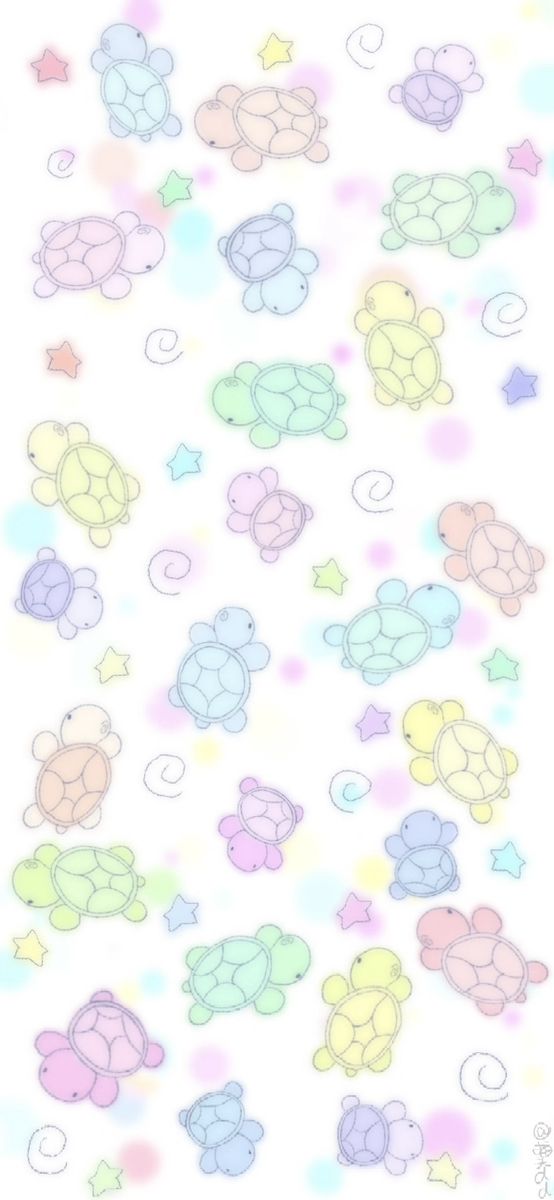 an image of colorful teddy bears and stars on a white background with pastel colors