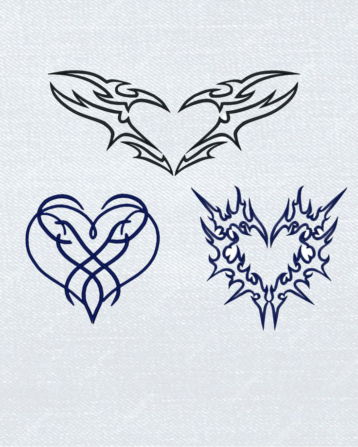 Y2K Heart Embroidery Bundle Tribal Heart Machine Embroidery Design 90s Style Heart Embroidery Trendy Embroidery Heart Tattoo Dst Heart  Pes Love Heart Design, Embroidery Y2k, Embroidery Designs Y2k, Embroidery Design Machine, Stitched Heart Drawing, Embroidery Heart Tattoo, Heart Wings, Y2k Embroidery, Y2k Heart