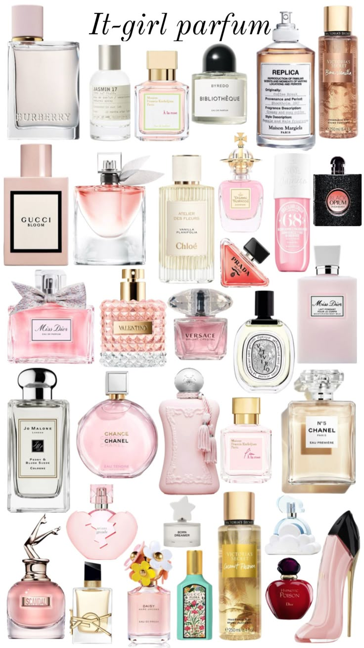 Perfume Combos, Girly Christmas Gifts, Fragrance Lab, Perfume Organization, Fragrances Perfume Woman, Perfume Body Spray, Perfume Collection Fragrance, Body Washes, Smelling Good