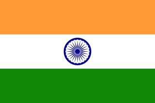 the flag of india is shown in green, white and orange colors with an intricate design