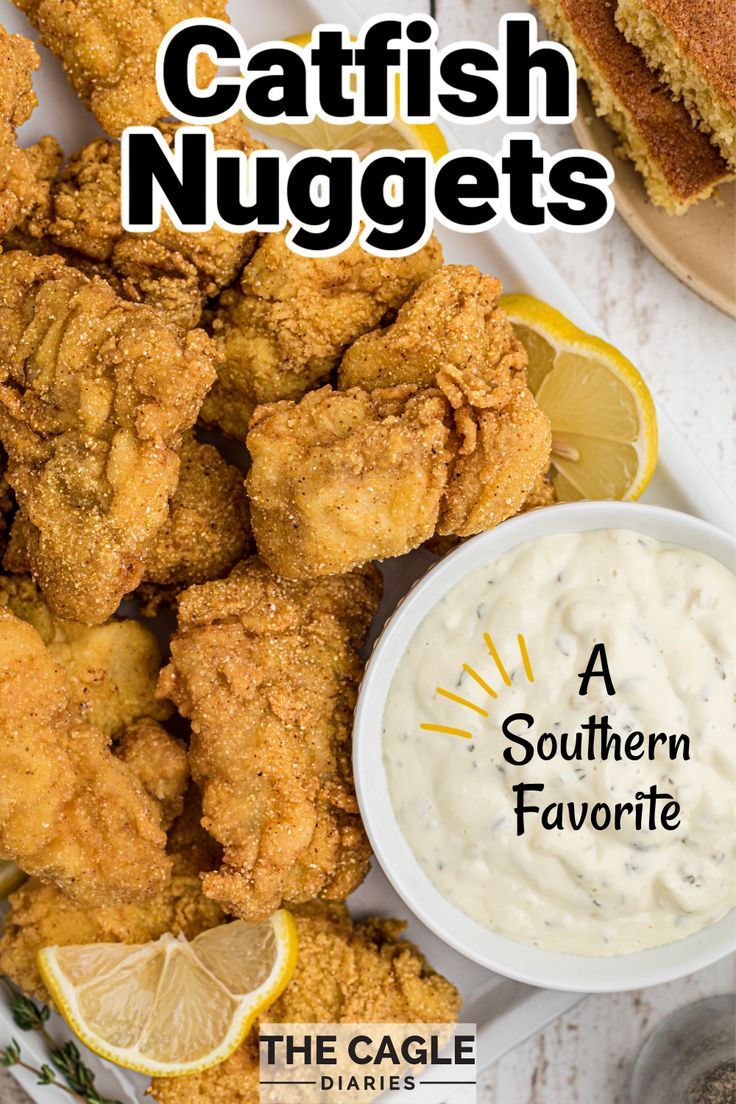 a plate with some fried food on it and the caption reads, scottish nuggets