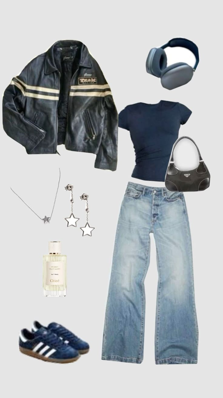 outfit inspo aesthetic Outfit With Light Blue Jeans, Outfit Inspo Layout, Outfit Ideas Collage, Outfit Collage Aesthetic, Outfit Layout Aesthetic, Collage Outfit Ideas, Outfit Inspo Collage, Light Blue Jeans Outfit, Outfit Ideas Board