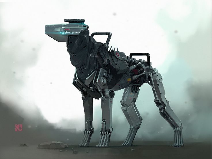 last friend by soft-h on deviantART Robot House, Space Punk, Boston Dynamics, Robot Dog, Robot Animal, Arte Robot, Arte Cyberpunk, Futuristic Art, A Robot