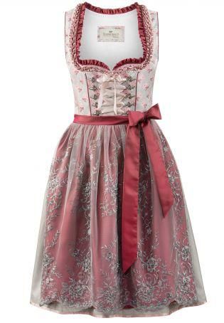 Stockerpoint Dirndl LONDA 2 pc. set, blouse not included 100% Polyester Apron: included Color : beere. With beautiful Design creates this magic exclusive Dirndl with many charming details. The bodice The Mieder has a classy line with a floral design and matching ruffles The lacing is with an in tone matching Satin band enhancing the design. The pleated skirt with a pocket is elegant and the lace apron give it an elegant touch. Size 34 Skirt length :65 cm Fit:1 size smaller than normal size Wash: Patterns For Fashion, Oktoberfest Costume, Lace Apron, German Outfit, Shelf Bookcase, Fairy Clothes, Dirndl Dress, Wooden Shelf, Wall Hooks