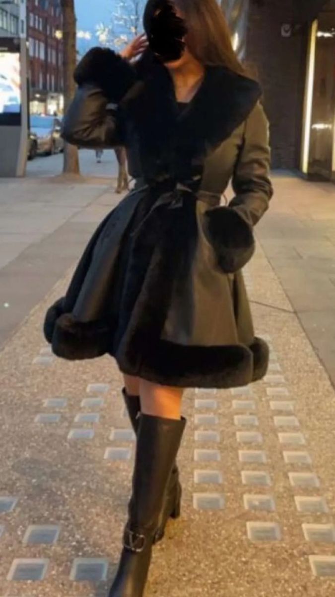 Boujee Winter Outfits, Rich Outfits Classy, Rich Winter Outfits, Stil Elegant, Winter Mode, Winter Fits, Winter Fashion Outfits, Elegant Outfit, Winter Outfit