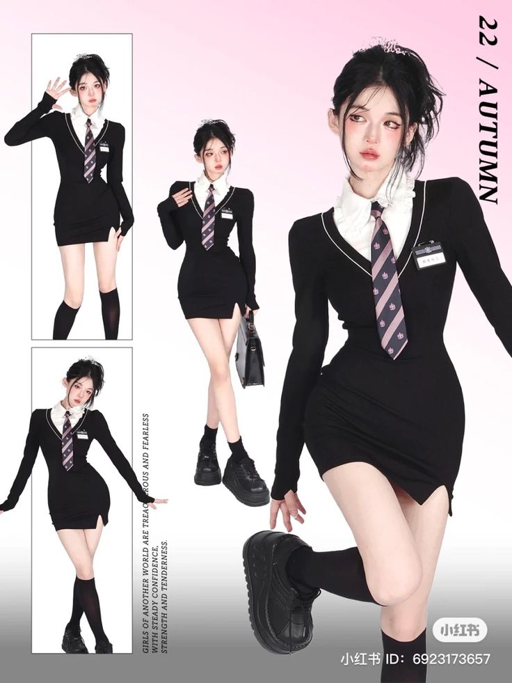 Luxury School, Preformance Outfits, Uniform Fashion, Kpop Fashion Outfits, Kawaii Clothes, Fashion Lookbook, Stage Outfits, Kpop Fashion, Girly Outfits