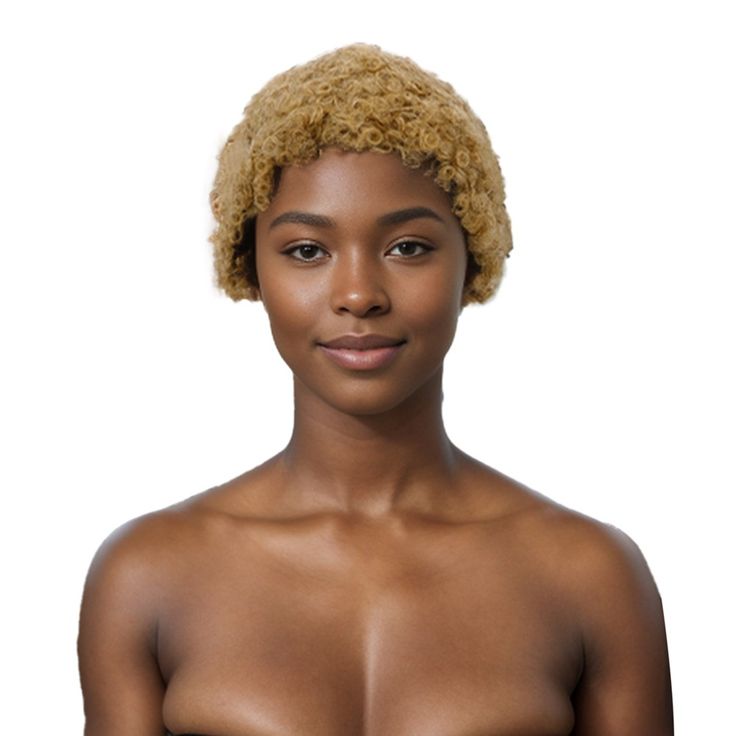 Curly short hair for Women with stylish designs and outstanding looks. Made of Real Human Hair, soft touch, and natural looking, just like your own real hair. Human wig for Women with very stylish designs and pretty looks, make you more beautiful and confident, you will get tons of compliments with this Hair Wig. Different hairstyles and colors can show different sides of you in various occasions or parties, and build a more confident self. Due to manual measurement, please allow an error of 4-5 Short Hair For Women, Hairstyles And Colors, Curly Short Hair, Pretty Looks, Curly Short, Human Wigs, Unique Faces, Short Hair Wigs, Chicken Tikka