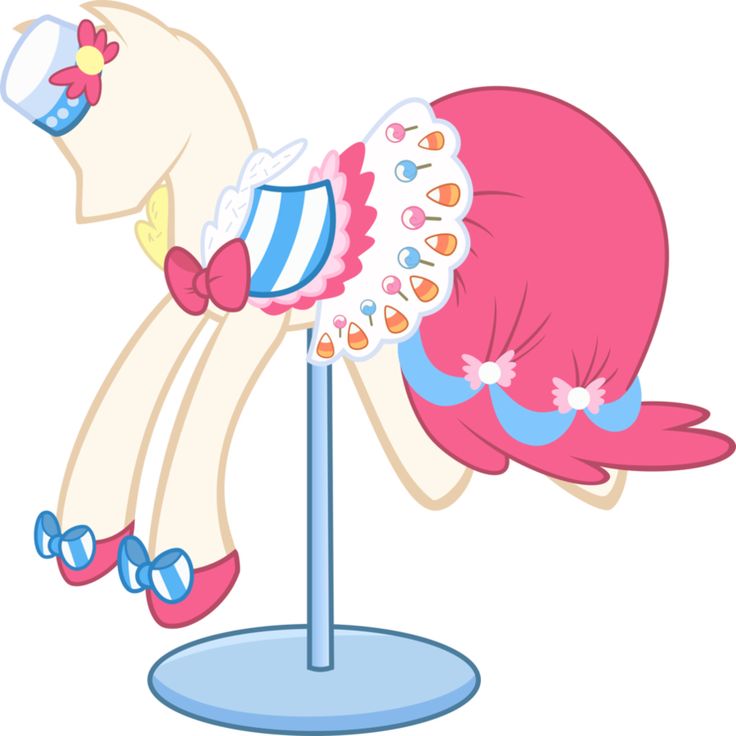 a pink pony is sitting on top of a pole with a glass in its mouth