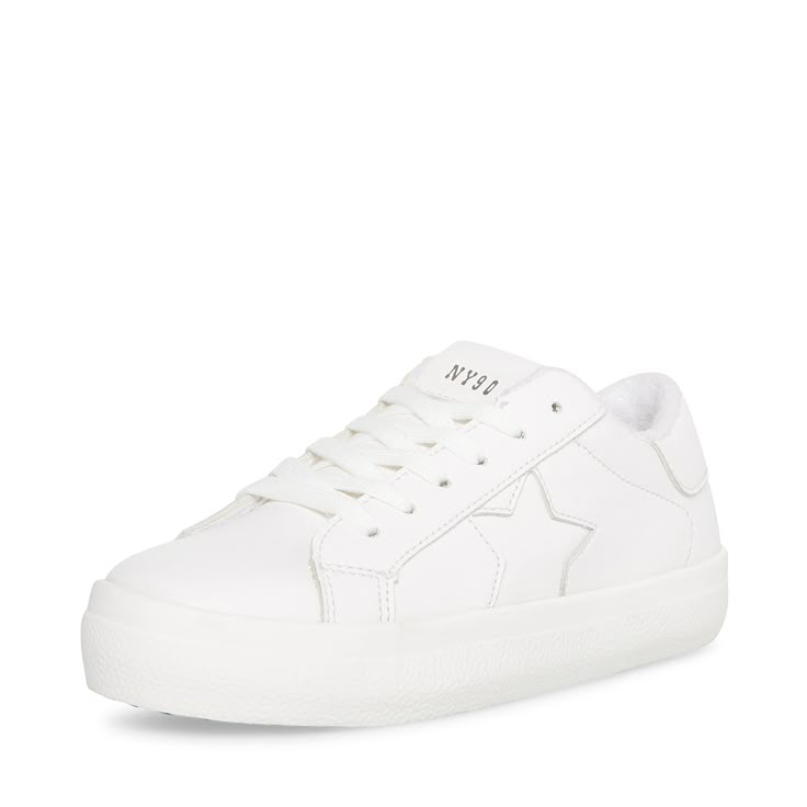 PRICES MAY VARY. Steve Madden Women's lace-up sneaker Star embellishment detail on side 1 inch platform bottom Synthetic sole, fabric and synthetic lining Cute Sneakers For Women, Platform Tennis Shoes, Steve Madden Sneakers, Cute Sneakers, White Sneakers Women, Starling, Cheap Shoes, Best Sneakers, Fashion Sneakers