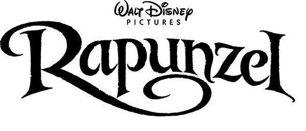 the logo for rappuzed from disney's animated film, which is being released in