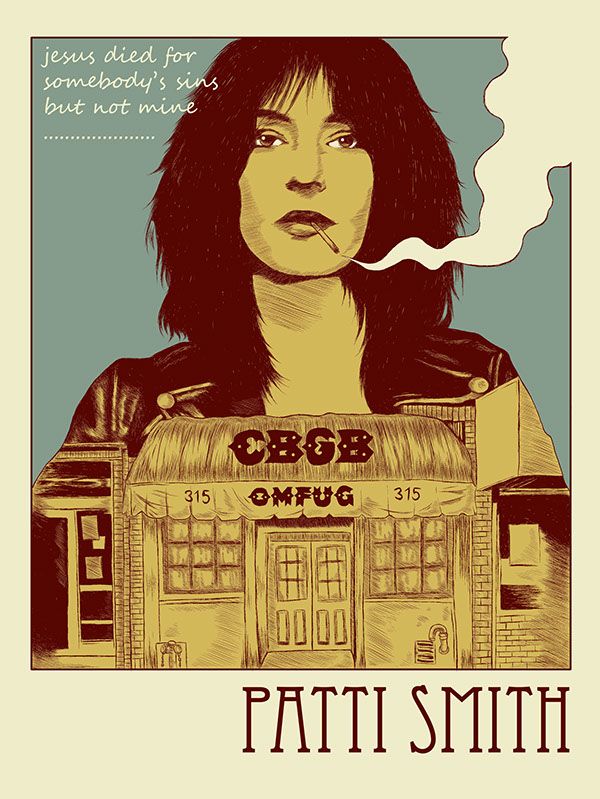 patti smith poster The Godmother, Patti Smith, Music Artwork, Rock Posters, Artist Gifts, Gig Posters, Festival Posters, Band Posters, Pop Rock