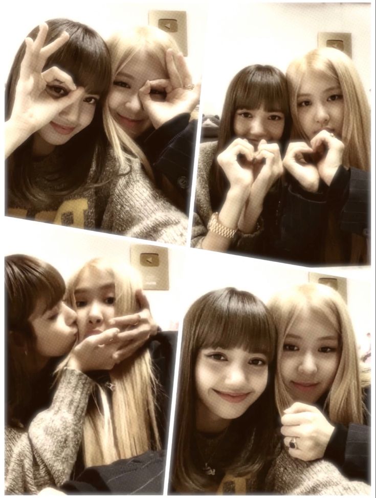 Lisa Y Rose, Chaelisa Icons, Rose And Lisa, Lisa And Rose, Dark Pop, Friends Travel, Editing Inspiration, Love You Very Much, Best Sister