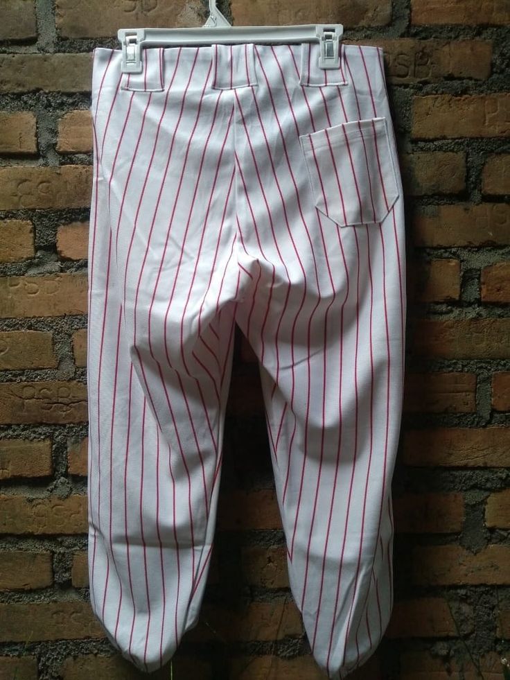 Vintage Baseball Jersey  Jersey Pant  Made in USA Size  Pit to pit  16 to 17 inch Length 34 inch Cond : pre owned condition .No Return .No Refund .Please read description and check out pictures before purchase SHIPPING - We ship use REGULAR shipping - ready to ship in 1-3 days - Delivery within 15 - 20 working days Maybe more due to      because  inspection by the customs of destination country,   - with tracking number Please leave your phone number , as the shipping company always need your ph Baseball Tight Pants, Vintage Baseball Jersey, Baseball Vintage, Out Pictures, Baseball Pants, Jersey Pants, Vintage Baseball, Shipping Company, Baseball Jersey