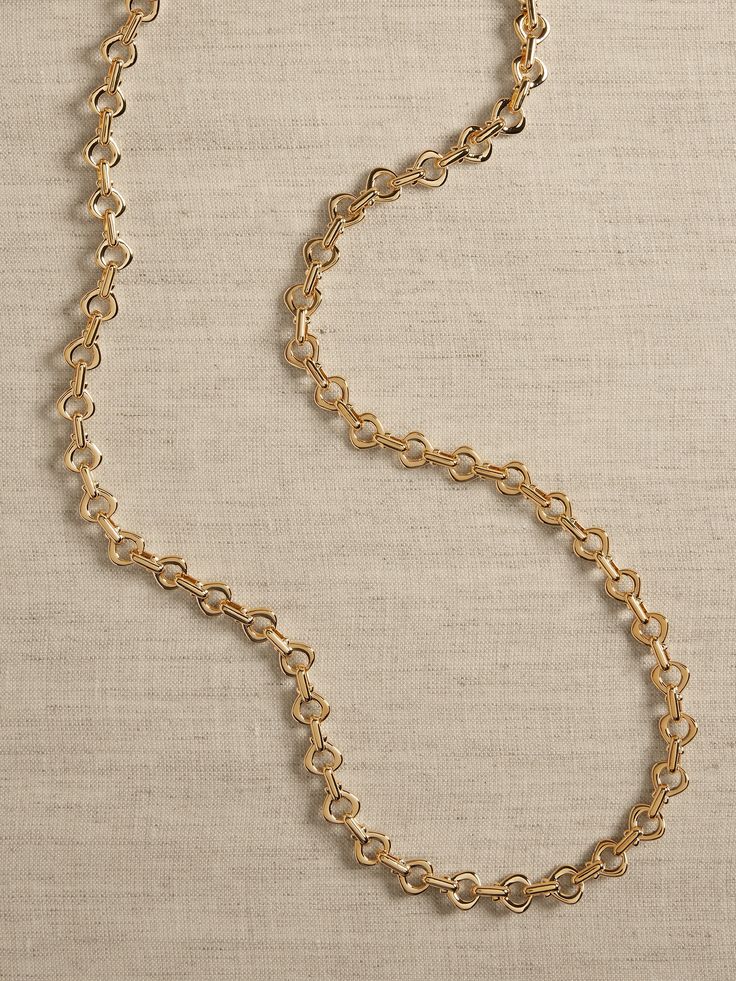 A long layering chain of tiny teardrop links is made of heavy gauge bronze finished with polished 12k gold or silver plating.  Timeless Classics: Luxury, everyday.  A showcase of time-honored craftsmanship and skilled Italian artisans, these are the pieces you'll reach for season after season, delighting in their exceptional versatility and endless appeal.  Lobster clasp.  12K-gold plated or silver-plated bronze.  Made in Italy.  Length: 28" Clay Bead Necklace, Stacked Jewelry, Gold Jewellery Design, Clothes Horse, Clay Beads, Long Necklace, Cute Jewelry, Women's Accessories, Jewelry Pieces