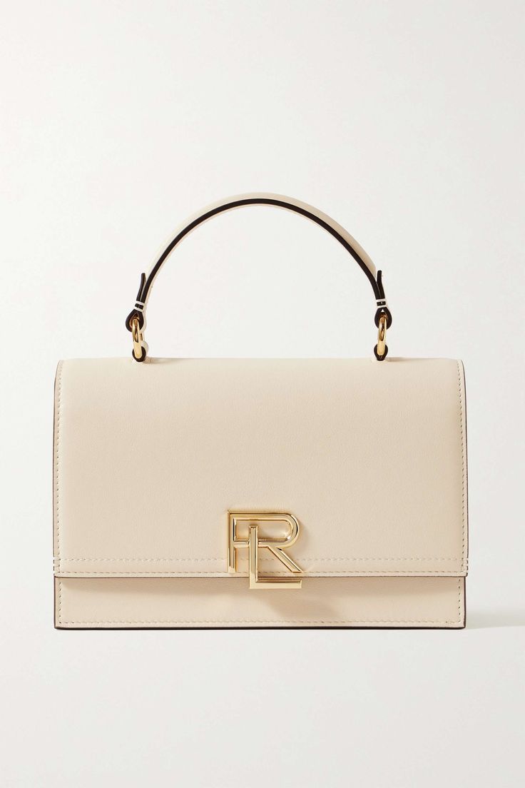 Shop RALPH LAUREN The RL leather tote, Explore the latest RALPH LAUREN women's collection today on NET A PORTER Spring Purses, Luxury Bags Collection, Beauty Finds, Ralph Lauren Bags, Elegant Bags, Fancy Bags, Classic Bags, Ralph Lauren Collection, Pretty Bags