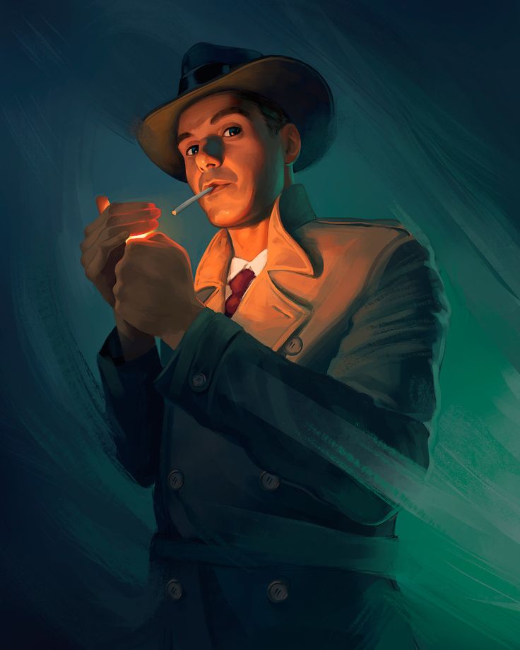 1950s Detective, George Doutsiopoulos on ArtStation at https://www ...